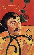 Paul Gauguin Portrait cbarge de Gauguin France oil painting artist